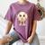 Baseball With Heart Hands Love Cute Baseball Women's Comfort Colors T-Shirt Blue Jean