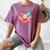 Baseball Ice Cream Drip Style Melt Ice Cream Youth Boys Women's Comfort Colors T-Shirt Blue Jean