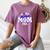 Baseball Mom Era Player Mother Game Day Women's Comfort Colors T-Shirt Blue Jean Baseball Mom Era Player Mother Game Day Women's Comfort Colors T-Shirt Blue Jean