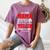 Baseball Mom Mama Baseball Lover Sport Mother's Day Women's Comfort Colors T-Shirt Blue Jean
