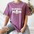 Baseball MOM Mother's Day Baseball Game Cheer Mom Women's Comfort Colors T-Shirt Blue Jean