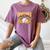 Baseball Mom Sports Orange Women's Comfort Colors T-Shirt Blue Jean