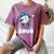 Boys Baseball Graphic Tee Teen Apparel Cute Meme Bruh Women's Comfort Colors T-Shirt Blue Jean