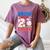 Bruh It's My 2nd Birthday Boy Baseball Themed Party Women's Comfort Colors T-Shirt Blue Jean