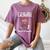 If You Can’t Handle Lacrosse Then Go Play Baseball Women's Comfort Colors T-Shirt Blue Jean