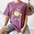 Cute Baseball Ice Cream Drip For Girls & Boys 2 Sides Women's Comfort Colors T-Shirt Blue Jean