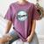 Cute Mama Script Font On Baseball Mom Women's Comfort Colors T-Shirt Blue Jean Cute Mama Script Font On Baseball Mom Women's Comfort Colors T-Shirt Blue Jean