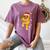 Gingerbread Man Baseball Christmas Women's Comfort Colors T-Shirt Blue Jean Gingerbread Man Baseball Christmas Women's Comfort Colors T-Shirt Blue Jean