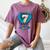 Ice Cream Baseball Glove 7th Birthday Edition Women's Comfort Colors T-Shirt Blue Jean Ice Cream Baseball Glove 7th Birthday Edition Women's Comfort Colors T-Shirt Blue Jean