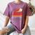 Love Is Our Home Run Baseball Valentine Couple Women's Comfort Colors T-Shirt Blue Jean