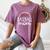 Proud Baseball Mom Era Baseball Game Day T-Ball Mom Son Women's Comfort Colors T-Shirt Blue Jean