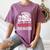 Proud Sister Of A Baseball Senior Class Of 2026 Graduation Women's Comfort Colors T-Shirt Blue Jean