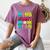 Retro Mama Mommy Mom Bruh Baseball Women Girls Women's Comfort Colors T-Shirt Blue Jean