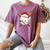 Santa Sports For Men Boys Christmas Baseball Player Women's Comfort Colors T-Shirt Blue Jean
