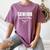 Senior Baseball Mom 2024 Team Parent Helper Class Of 2024 Women's Comfort Colors T-Shirt Blue Jean