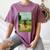 Tung Tung Tung Sahur Baseball Meme Women's Comfort Colors T-Shirt Blue Jean