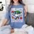 100 Days Smarter Baseball 100 Days Of School Boy Girl Kid Women's Comfort Colors T-Shirt Chalky Mint