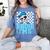 5th Birthday Dabbing Baseball Boys Bruh I'm 5 Year Old Women's Comfort Colors T-Shirt Chalky Mint