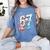 6 7 Baseball Six Seven Meme 67 Hands Kids Men Women Women's Comfort Colors T-Shirt Chalky Mint