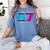 67 Crayon Cool Baseball Crayon 6 7 67 Women's Comfort Colors T-Shirt Chalky Mint