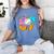 67 Six Seven 6 7 Boys 67 Baseball Ice Cream Drip 6 7 Women's Comfort Colors T-Shirt Chalky Mint