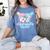 67th Birthday Squad Baseball Ice Cream Drip Birthday Squad Women's Comfort Colors T-Shirt Chalky Mint