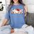 Ball Mom Bow Tie Baseball Mom Women's Comfort Colors T-Shirt Chalky Mint Ball Mom Bow Tie Baseball Mom Women's Comfort Colors T-Shirt Chalky Mint