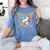 Baseball 8 Year Old Ice Cream Drip 8th Birthday Boy Number 8 Women's Comfort Colors T-Shirt Chalky Mint