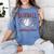 Baseball Athletic Social Club Baseball Mom Trendy Baseball Raglan Baseball Tee Women's Comfort Colors T-Shirt Chalky Mint