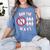 Baseball Ban The Wave Baseball Mom Player Coach Fan Women's Comfort Colors T-Shirt Chalky Mint