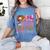 Baseball Or Bows Paw Paw Loves You Gender Reveal Baby Party Women's Comfort Colors T-Shirt Chalky Mint
