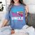 Baseball Or Bows Uncle Loves You Gender Reveal Women's Comfort Colors T-Shirt Chalky Mint Baseball Or Bows Uncle Loves You Gender Reveal Women's Comfort Colors T-Shirt Chalky Mint