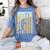Baseball Drip Boys Dripping Ice Cream Baseball American Flag Women's Comfort Colors T-Shirt Chalky Mint Baseball Drip Boys Dripping Ice Cream Baseball American Flag Women's Comfort Colors T-Shirt Chalky Mint