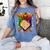 Baseball Drip Ice Cream Drip Halloween Baseball Lovers Women's Comfort Colors T-Shirt Chalky Mint Baseball Drip Ice Cream Drip Halloween Baseball Lovers Women's Comfort Colors T-Shirt Chalky Mint