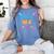 Baseball Drip Number 67 Player Or 67Th Birthday Women's Comfort Colors T-Shirt Chalky Mint