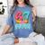 Baseball Drip Number 67 Player Trendy 6 7 Meme Women's Comfort Colors T-Shirt Chalky Mint