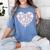 Baseball Heart Drip Valentine's Day Baseball Lover Boys Men Women's Comfort Colors T-Shirt Chalky Mint Baseball Heart Drip Valentine's Day Baseball Lover Boys Men Women's Comfort Colors T-Shirt Chalky Mint