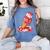 Baseball Ice Cream Drip Youth Strawberry Baseball Red Women's Comfort Colors T-Shirt Chalky Mint