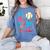 Baseball Love Drip Ice Cream Colorful Baseball Women's Comfort Colors T-Shirt Chalky Mint