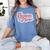 Baseball Mama Senior 2024 Class Of 24 Baseball Mom Graduate Women's Comfort Colors T-Shirt Chalky Mint