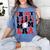 In My Baseball Mom Era Groovy Mom Women's Comfort Colors T-Shirt Chalky Mint