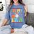 In My Baseball Mom Era Tee Bunny Ears Rabbit Baseball Women's Comfort Colors T-Shirt Chalky Mint