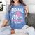 Baseball Mom Baseball Gloves Bat Baseball Player Women's Comfort Colors T-Shirt Chalky Mint