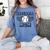 Baseball Mom Leopard Heart Game Day Women's Comfort Colors T-Shirt Chalky Mint