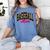 Baseball Mom Leopard Baseball Mama Life Girls Women Baller Premium Women's Comfort Colors T-Shirt Chalky Mint
