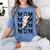 Baseball MOM Lightning Bolt Tshirt Retro Women's Comfort Colors T-Shirt Chalky Mint