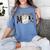 Baseball Mom Mama Mother Women's Comfort Colors T-Shirt Chalky Mint