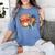 Baseball Mom Mama Mother's In My Baseball Mom Era Women's Comfort Colors T-Shirt Chalky Mint