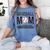 Baseball Mom Not Like a Normal Mom Baseball Mama Women's Comfort Colors T-Shirt Chalky Mint