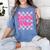 Baseball Mom And Pink Grid Sports Mother Mama Player Women's Comfort Colors T-Shirt Chalky Mint Baseball Mom And Pink Grid Sports Mother Mama Player Women's Comfort Colors T-Shirt Chalky Mint